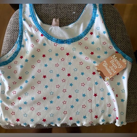 Messy Bun Just Chillin 2 Piece PJ Shorts Set - Picture 5 of 8